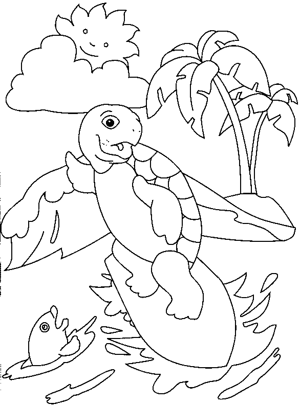 coloriage tortues tortues à colorier Coloriage de tortue à imprimer