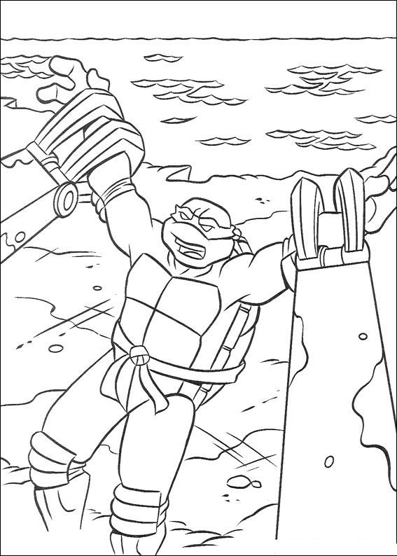ninja turtles dessins à colorier teenage mutant ninja turtles coloriage