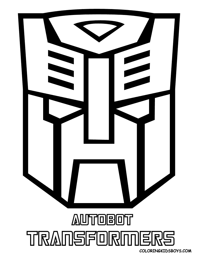 Coloriage A Imprimer Transformers Gratuit