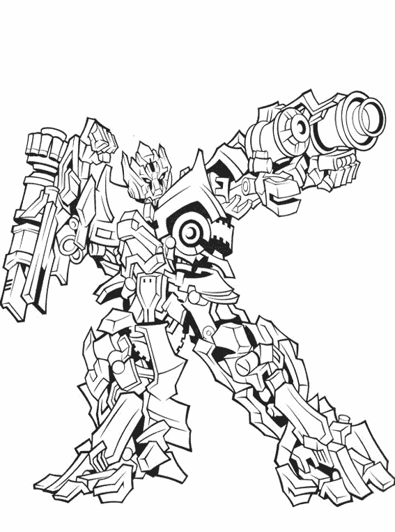 coloriage transformers