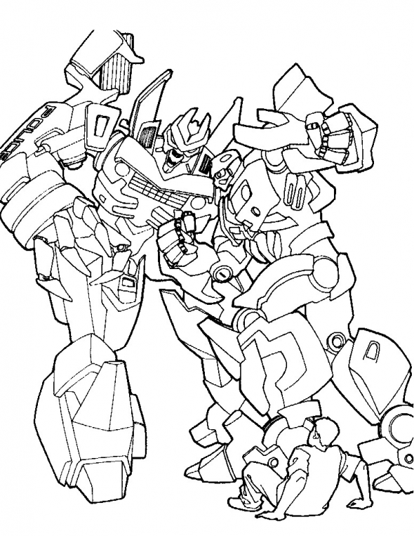 transformers coloriage pages 