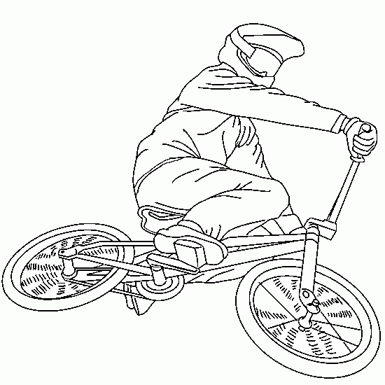 racing dirt bikes coloring pages - photo #47