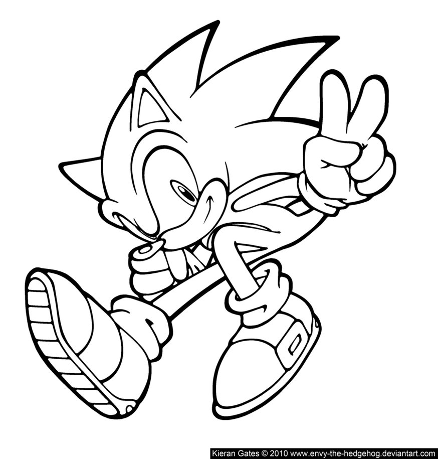 coloriages sonic 3