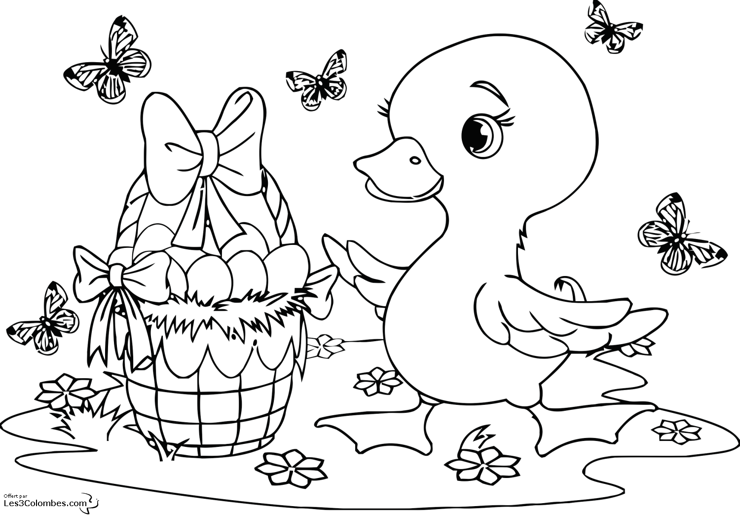 Coloriage A Imprimer Paques