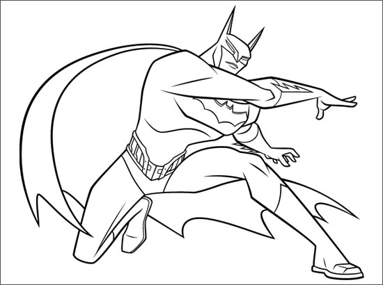 Coloriage De Batman Et Robin