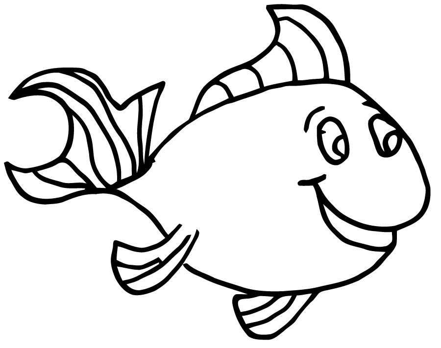 Coloriage De Poisson D Avril A Imprimer Gratuit